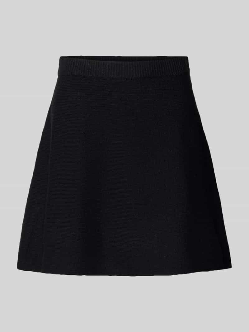 Pieces Nauwsluitende minirok met wol model 'MALOU'