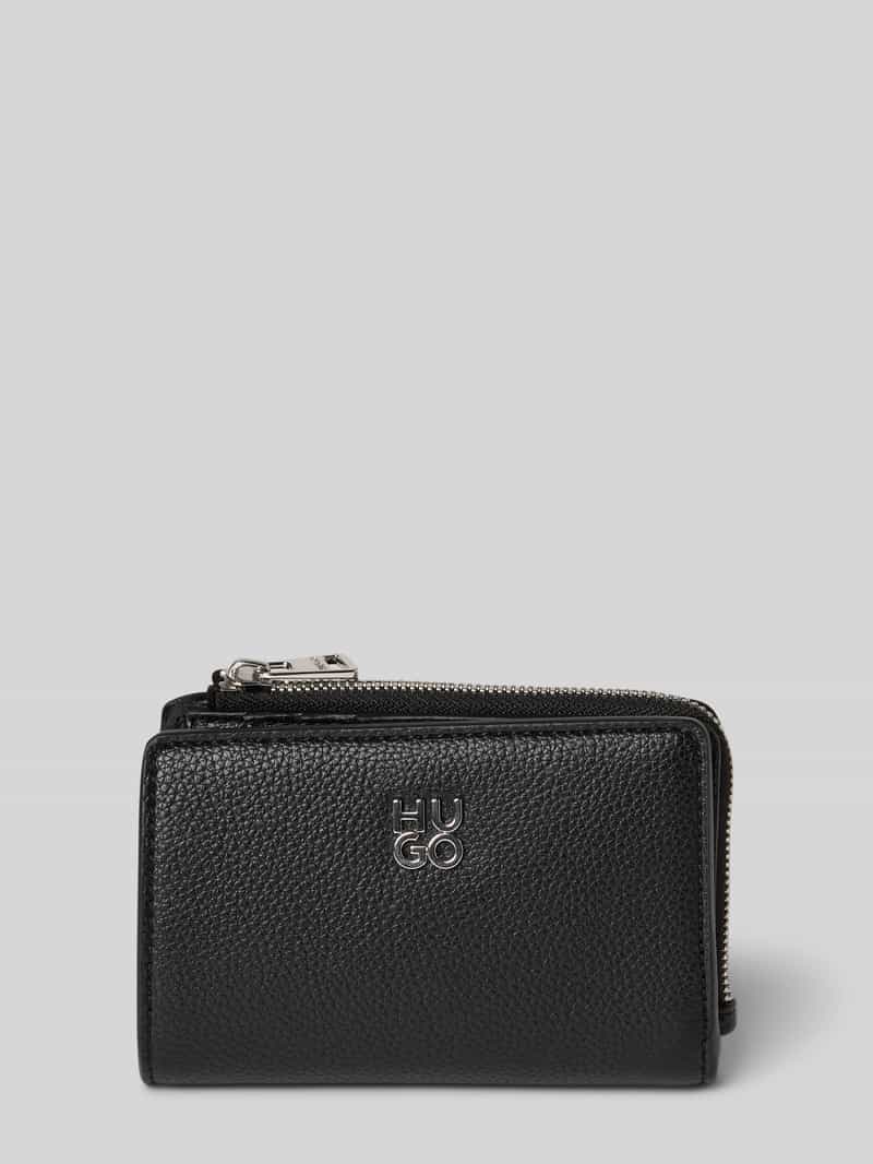 HUGO Portemonnee met labelapplicatie, model 'Chris Multi Wallet'