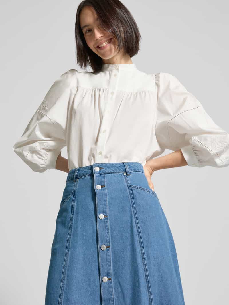 b.Young Jeansrok met doorknoopsluiting