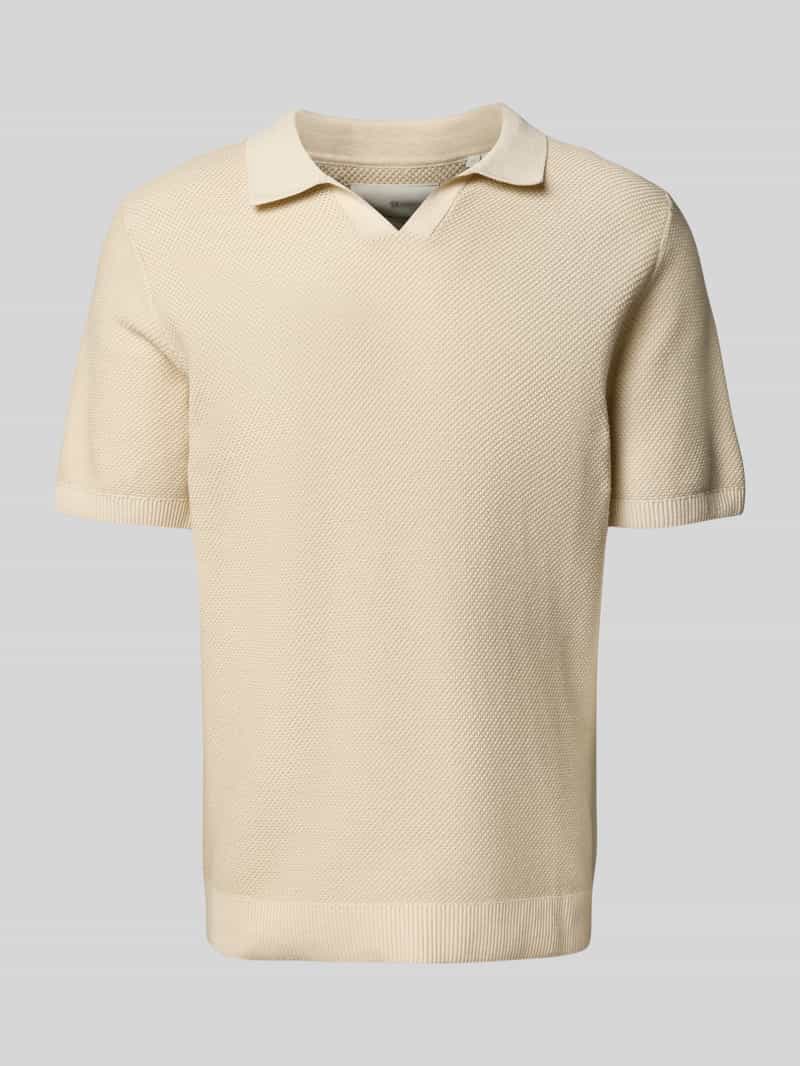 Jack & Jones Premium Regular fit poloshirt met V-hals model 'CEASTON'