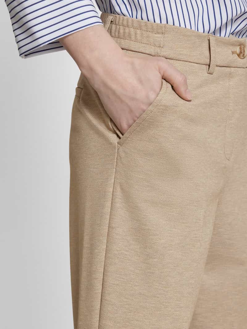 Opus Stoffen broek met Franse steekzakken model 'Mauno'