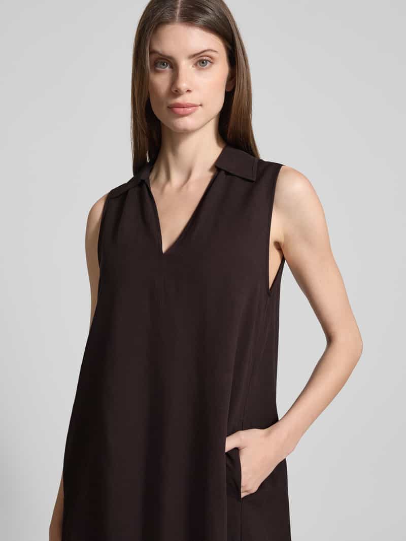 Opus Knielange jurk van viscose model 'Wika'