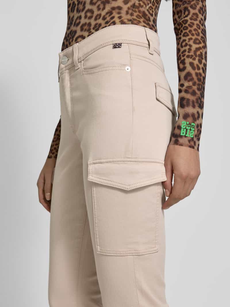 Marc Cain Slim fit jeans met cargozakken