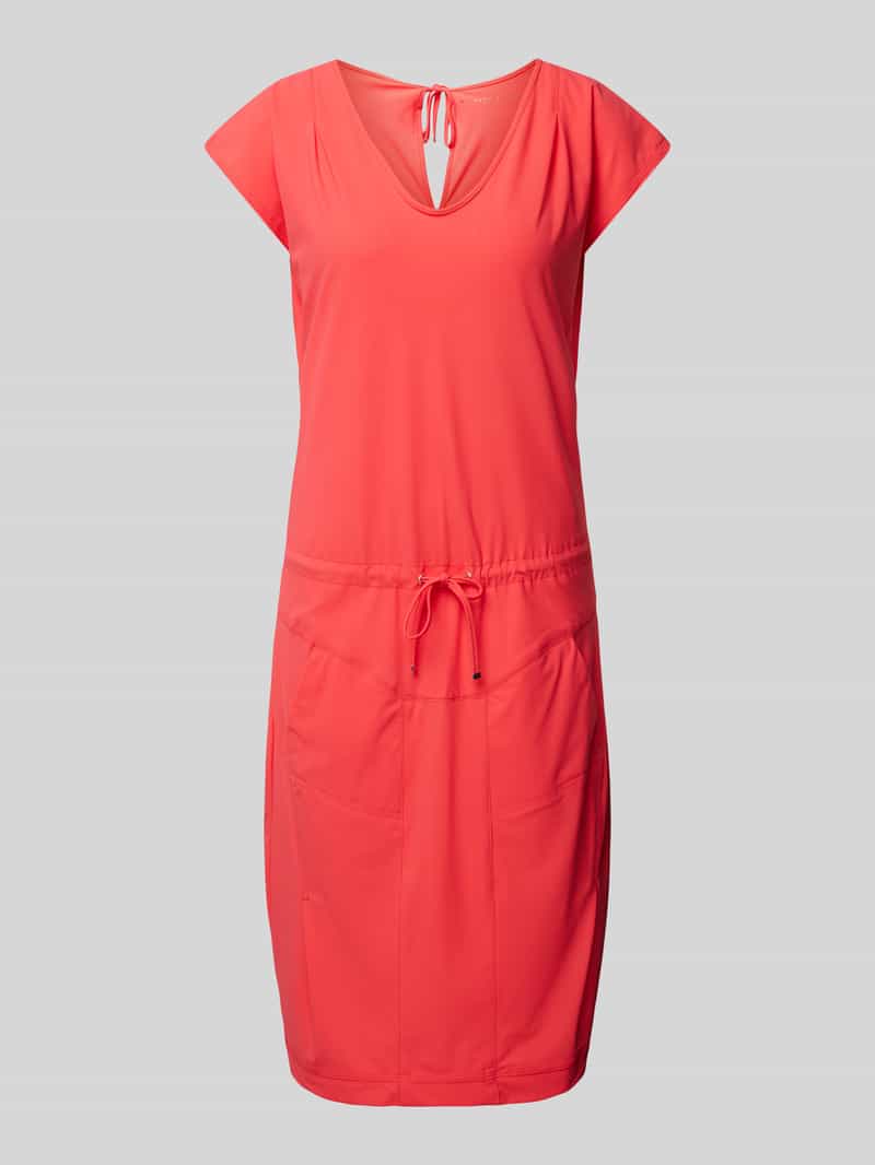 RAFFAELLO ROSSI Knielange jurk met vetersluiting, model 'GIRA'