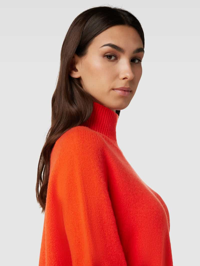 drykorn Gebreide pullover van scheerwol met opstaande kraag model 'LYZA'