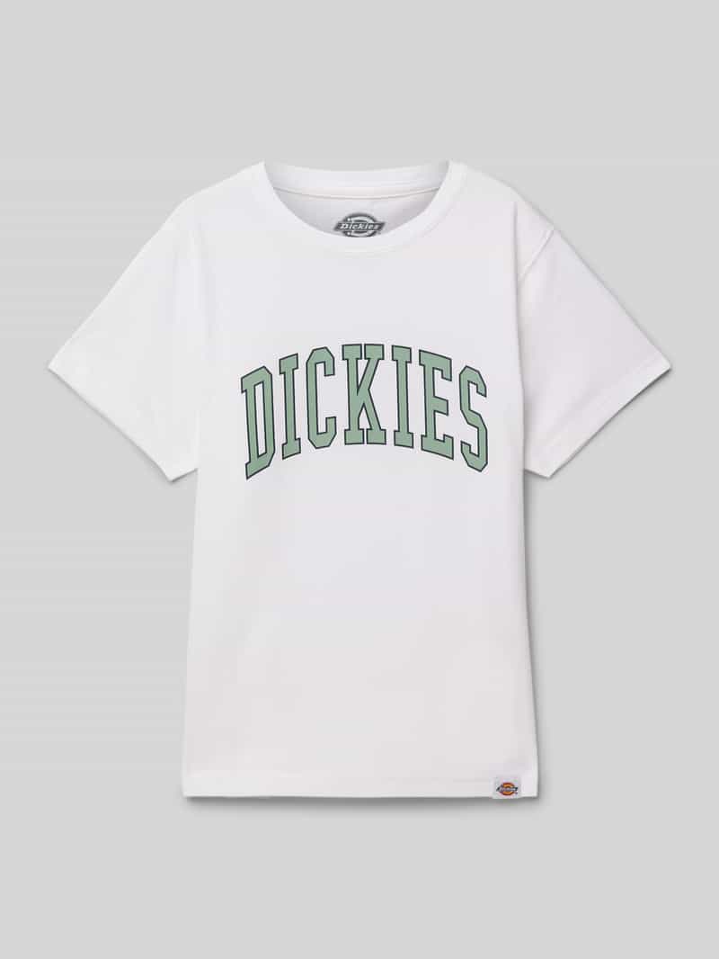 Dickies T-shirt met labelprint model 'AITKIN'
