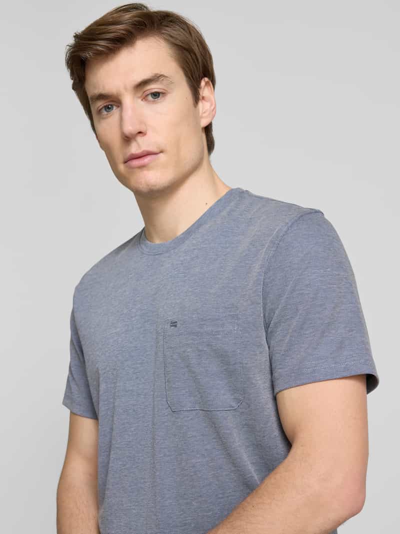 Christian Berg Men T-shirt met borstzak
