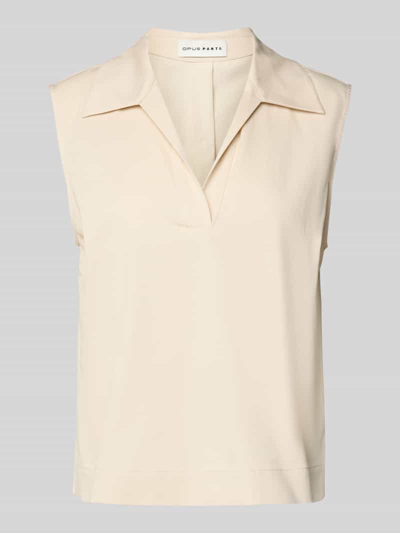 OPUS PANTS Regular fit blousetop met V-hals model 'Frisa'