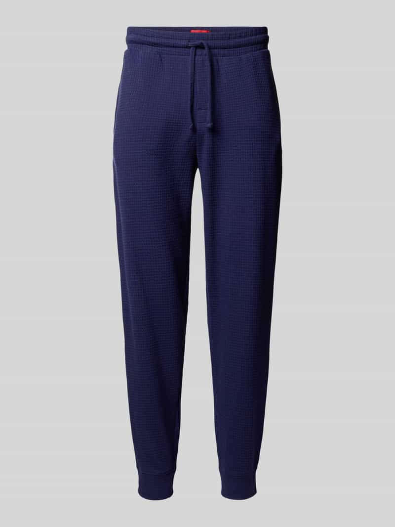 HUGO Regular fit sweatpants van katoenmix model 'AUSTIN PANTS'