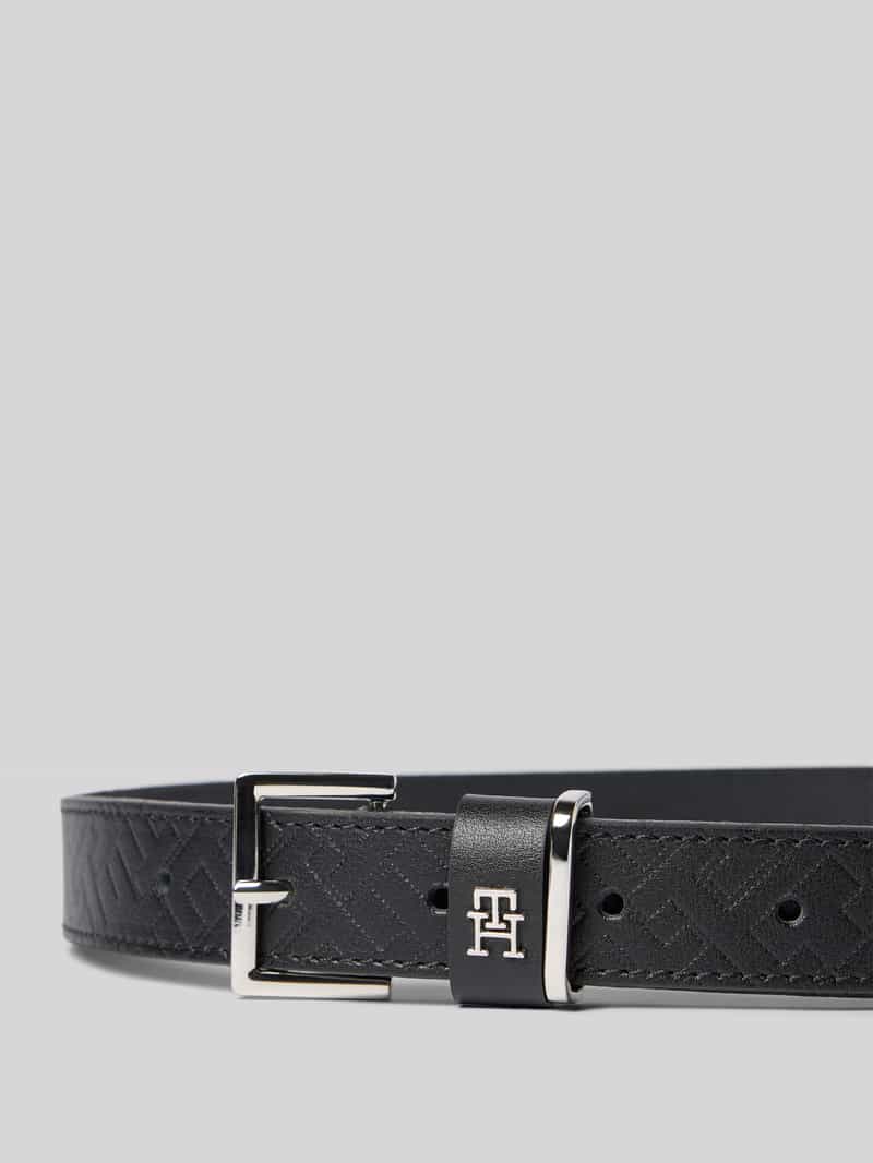 Tommy Hilfiger Leren riem met logo-monogram