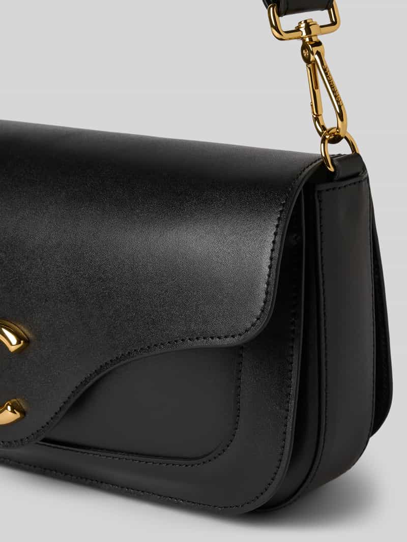 Coccinelle Handtas met labeldetail