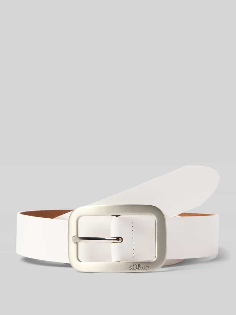 s.Oliver RED LABEL Riem met doornsluiting met label