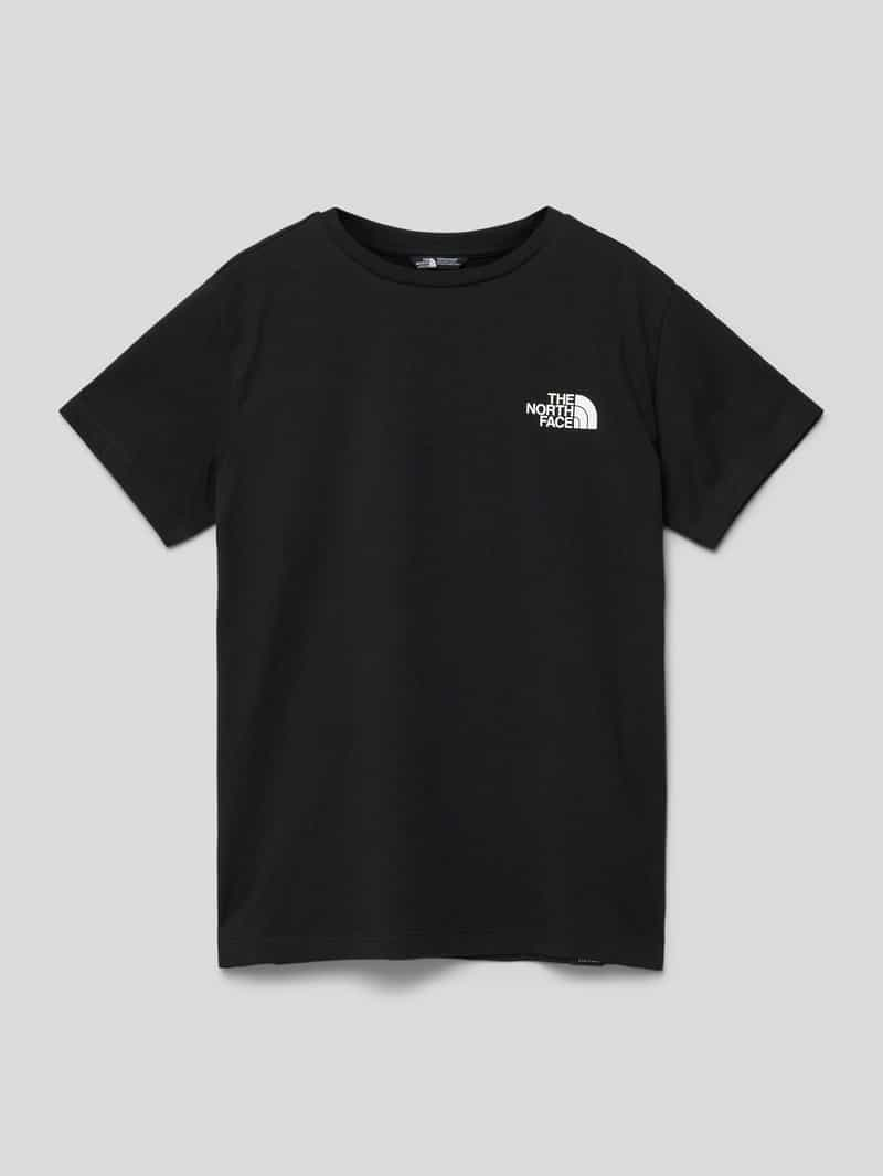 The North Face T-shirt met labelprint model 'SIMPLE DOME'