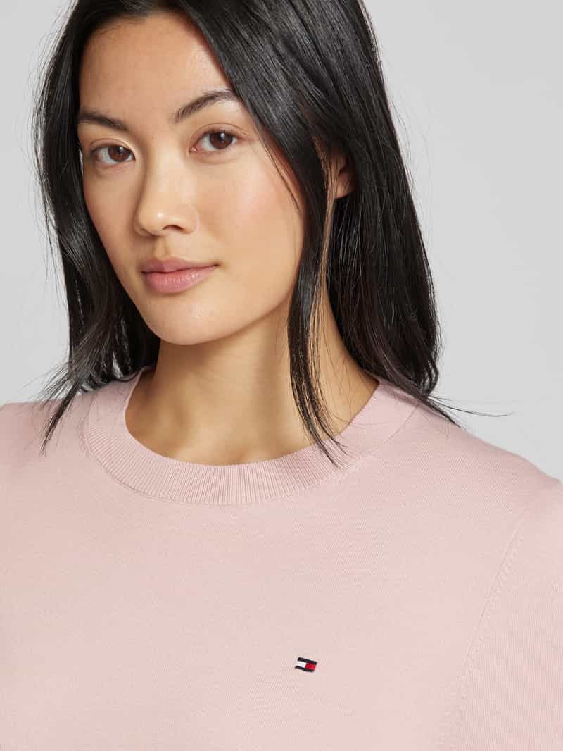 Tommy Hilfiger Gebreide pullover met logostitching