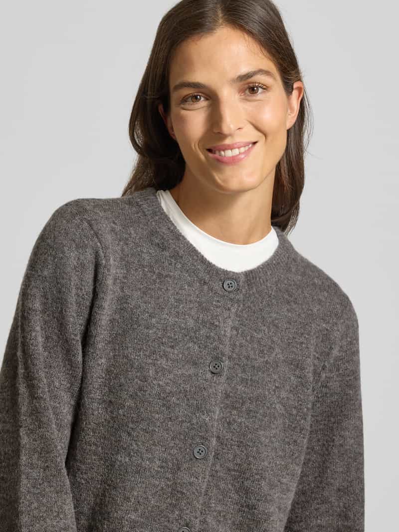 Selected Femme Regular fit gebreid jack van wolmix model 'LULU'