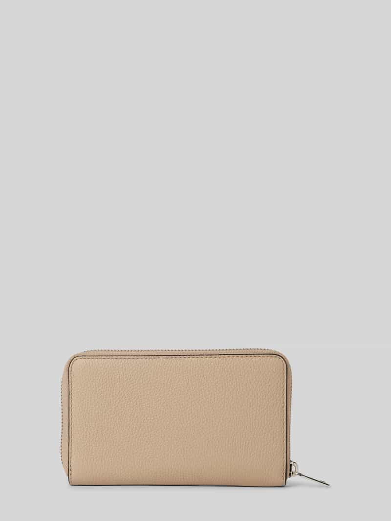 liebeskind berlin Portemonnee van leer met labeldetail