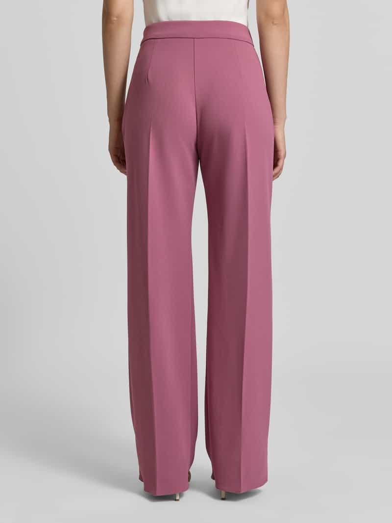RINASCIMENTO straight fit stoffen broek met persplooien