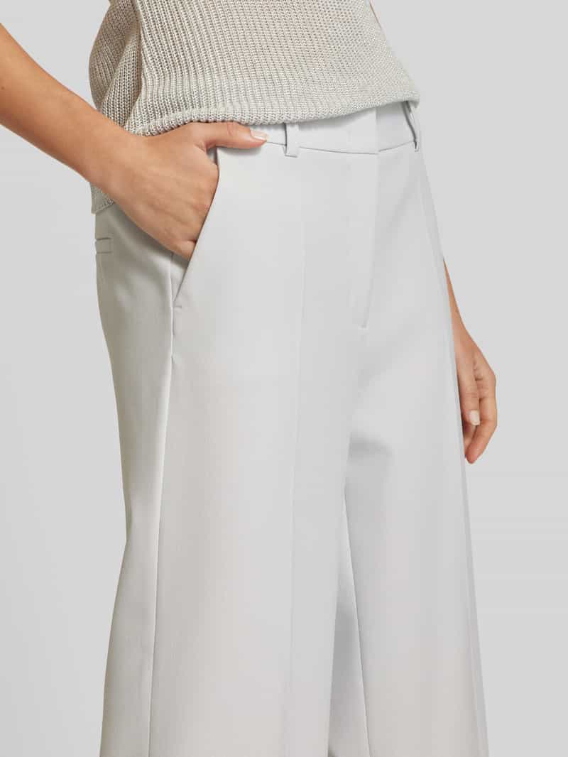 CAMBIO Straight leg stoffen broek met verkort model 'CALIFORNIA'