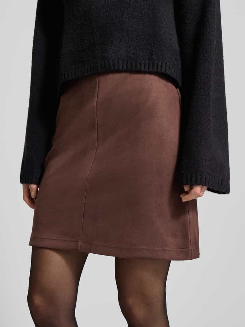 FREE QUENT Minirok in leerlook model 'Lexi'
