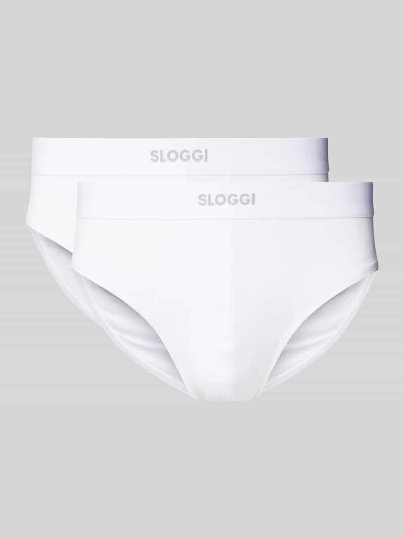 Sloggi Slip met elastische band met label model 'EVER'