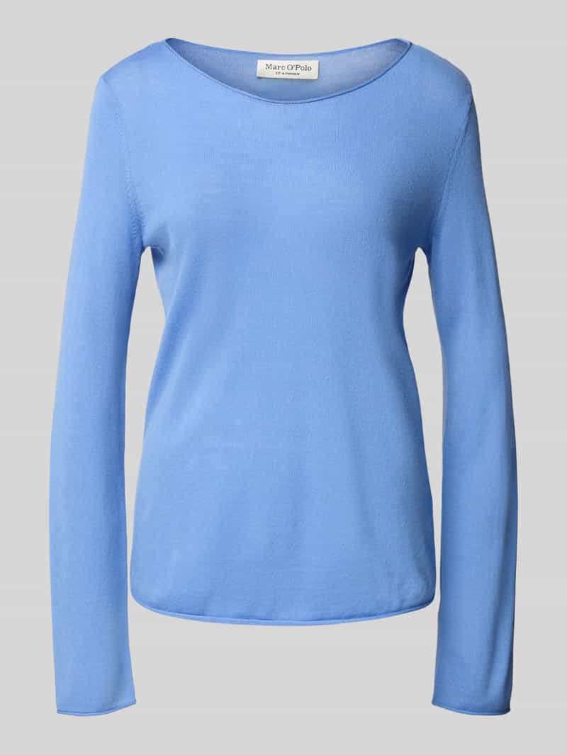 Marc O'Polo Regular fit gebreide pullover van zuivere scheerwol