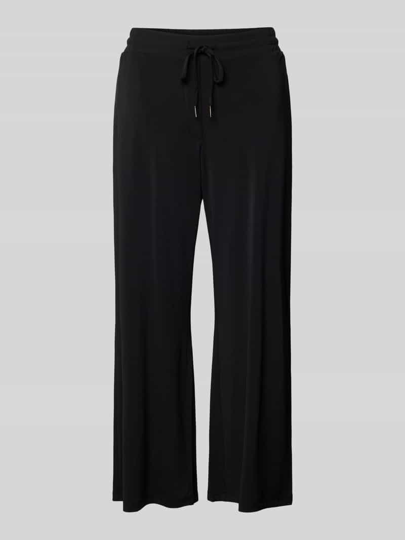 comma Stoffen broek met elastische band