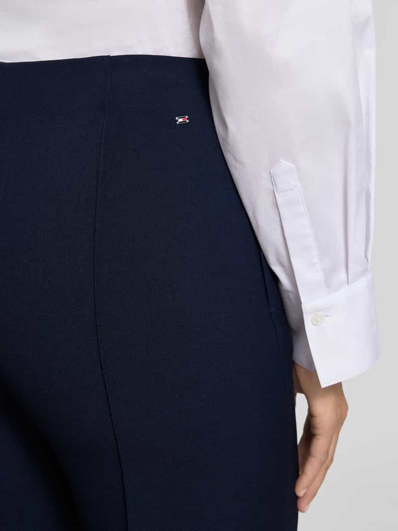 Tommy Hilfiger Wide leg stoffen broek met viscose model 'PUNTO'