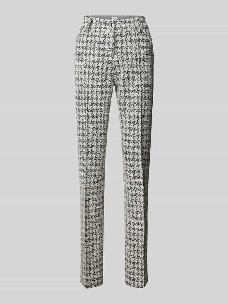 BRAX Slim fit stoffen broek met persplooien model 'STYLE.MARON'