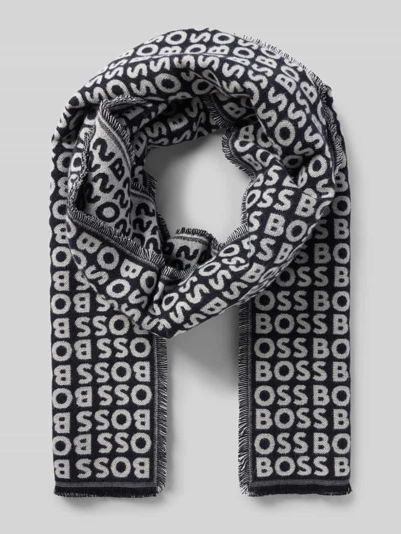 Boss Sjaal van pure viscose model 'TADIC'