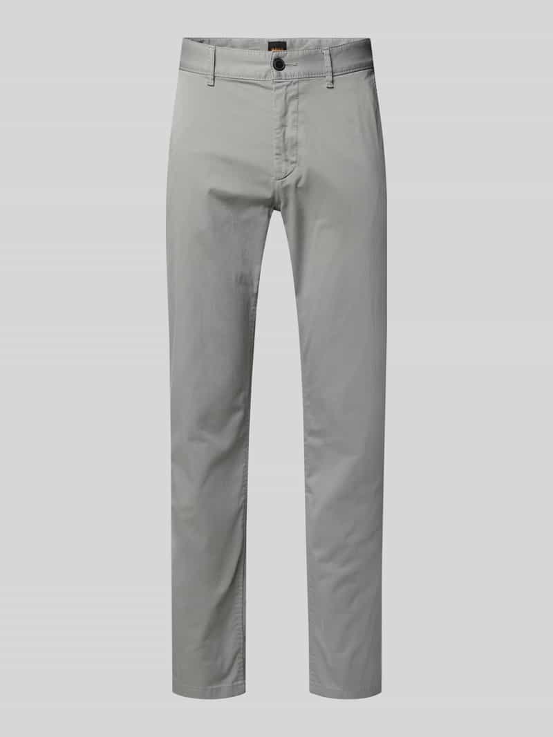 Boss Orange Slim fit chino van katoenmix