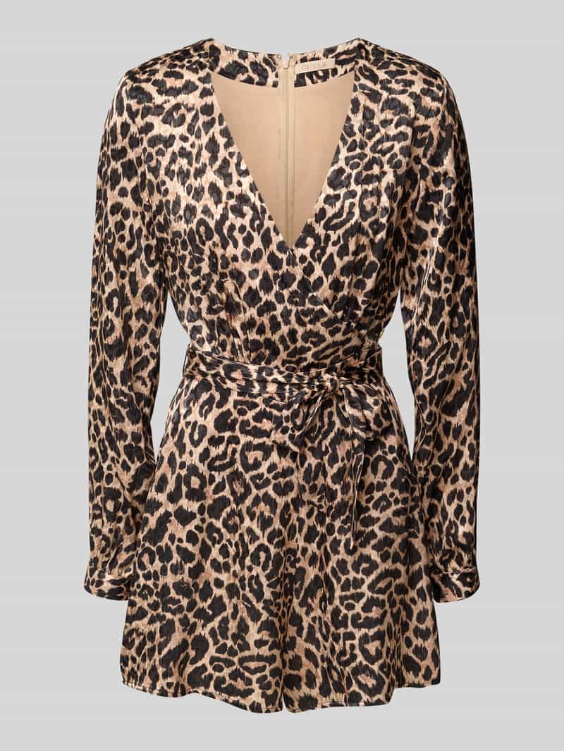 Guess Jumpsuit met strikceintuur, model 'MALORIE'
