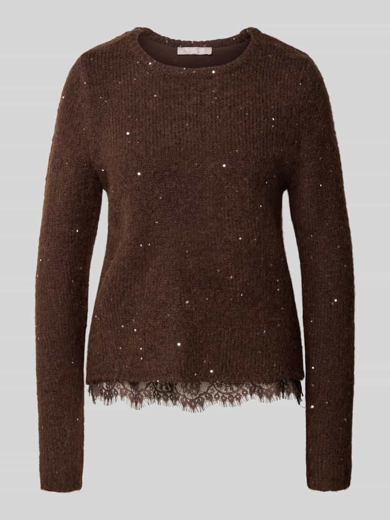 Christian Berg Woman Selection Regular fit pullover met mohairgehalte