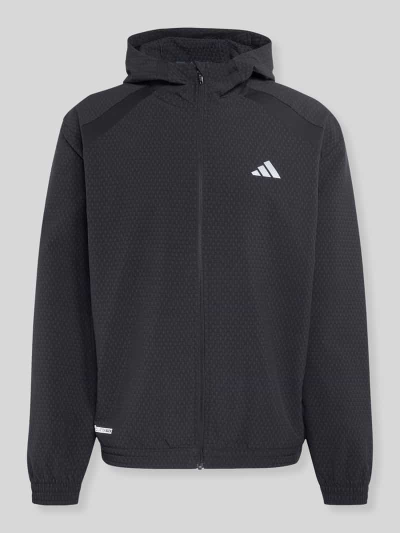Regular fit trainingsjack met logoprint