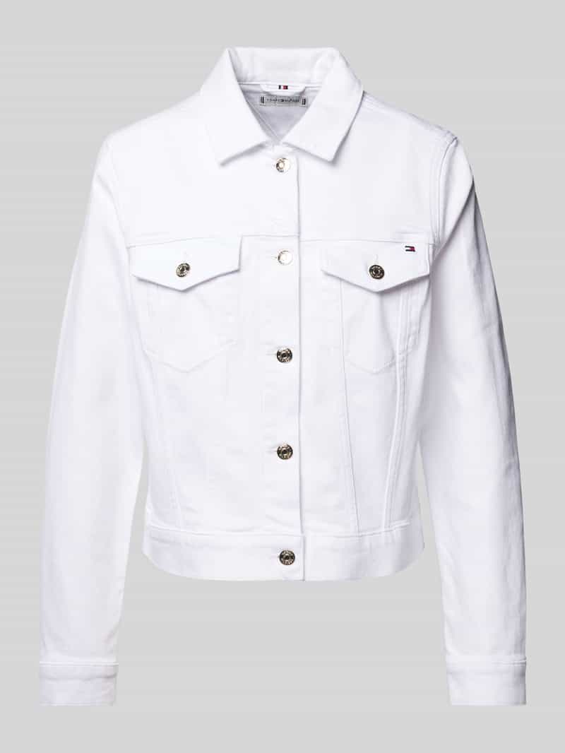 Tommy Hilfiger Jeansjack met logostitching