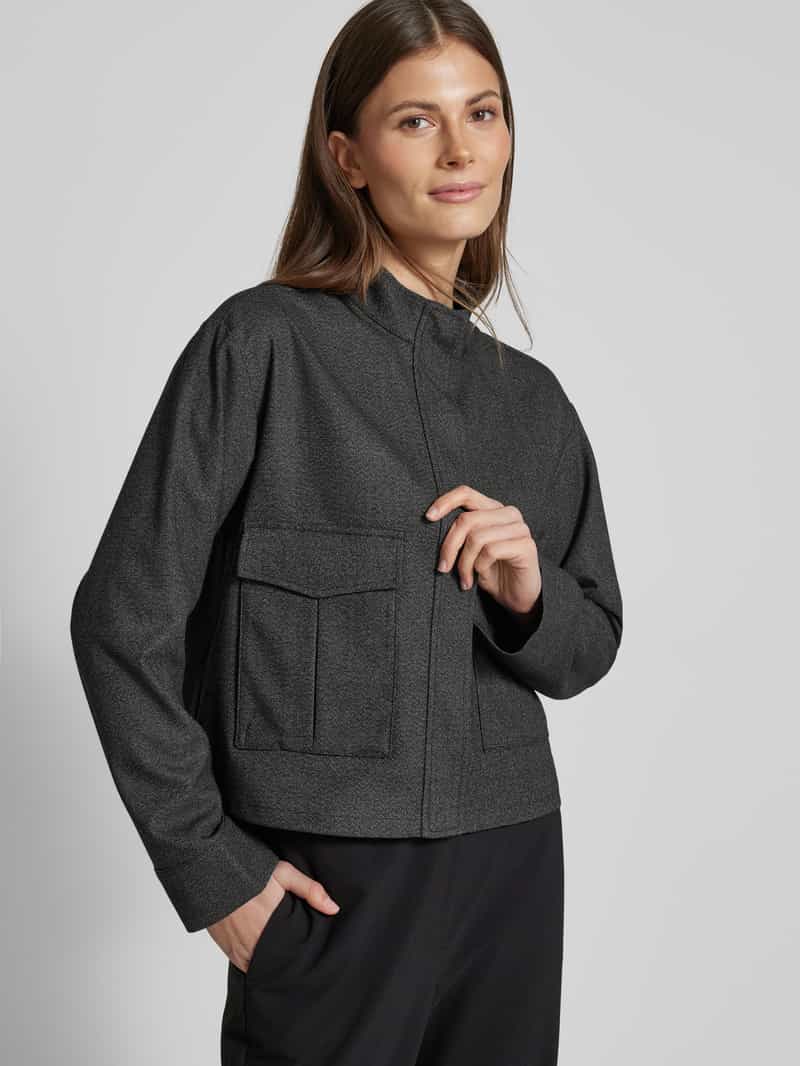 Opus Blazer met opstaande kraag model 'Jandra'