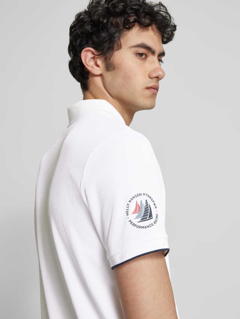 Helly Hansen Regular fit poloshirt met logoprint model 'Ocean Polo 2.0'