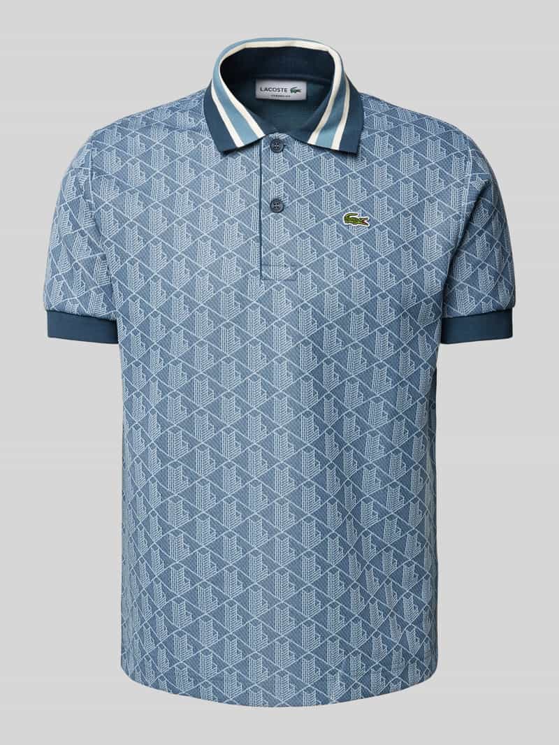 Lacoste Poloshirt met labeldetail
