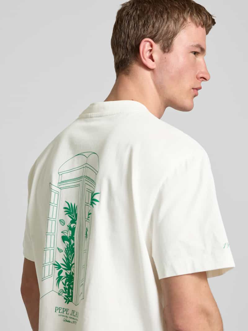 Pepe Jeans T-shirt met labelprint