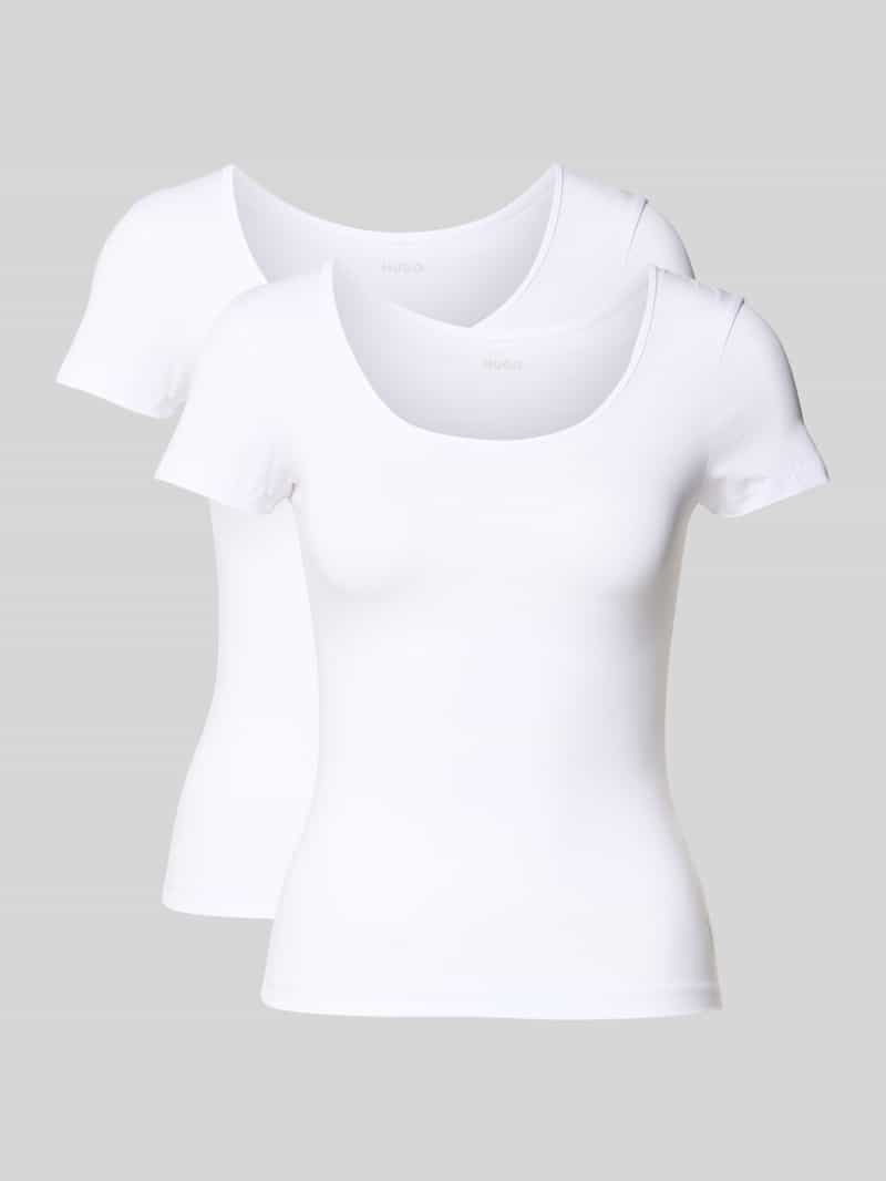 T-shirt met logoprint