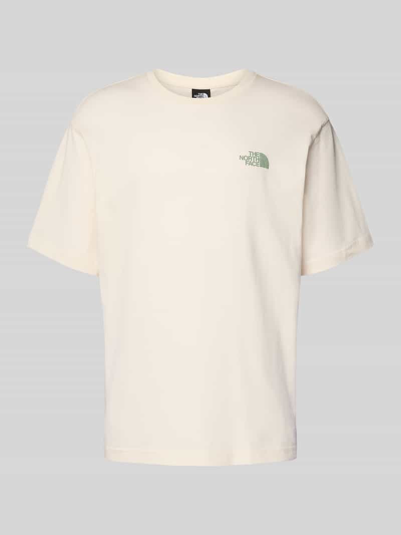 The North Face T-shirt met labeldetail