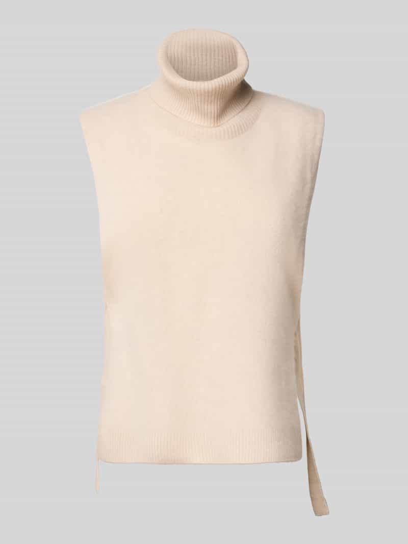 Marella Gebreide spencer met kasjmier en col