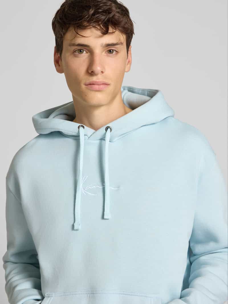 Karl Kani Hoodie met labelstitching