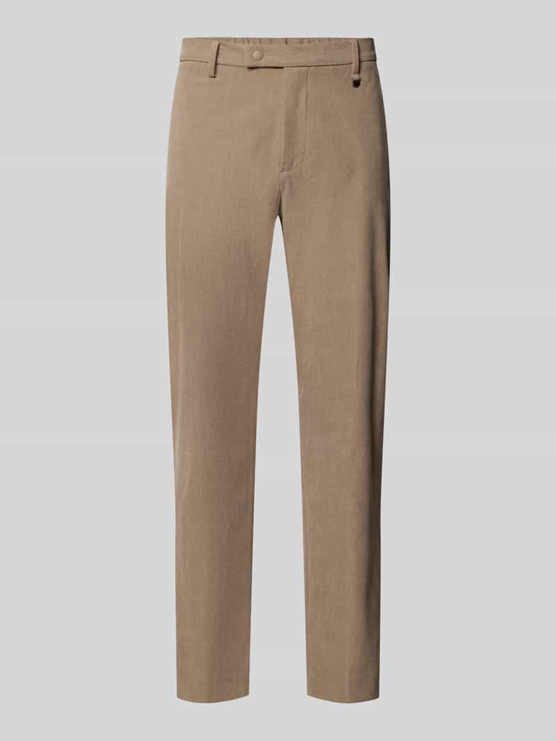 Antony Morato Regular straight fit broek van fijne corduroy model 'CORA'