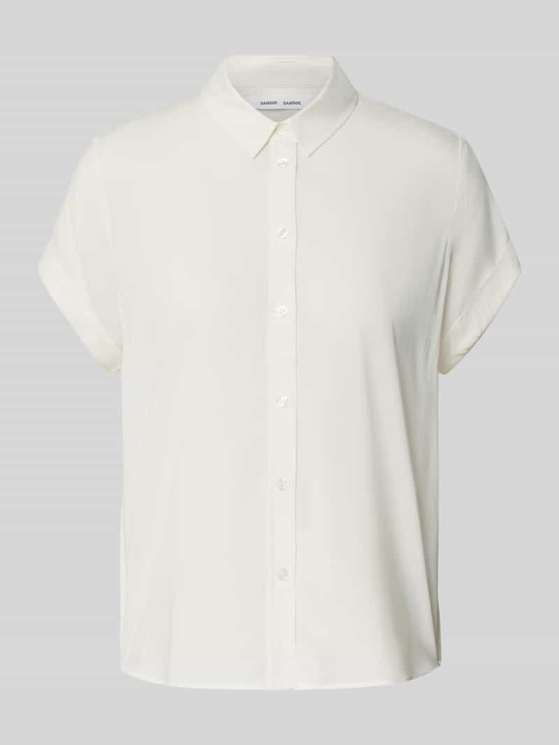 Samsøe Overhemdblouse met knoopsluiting model 'MAJAN'