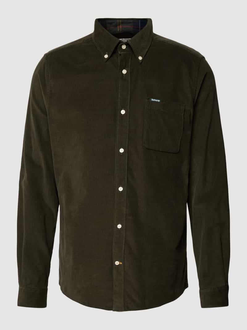 Barbour Ribcordoverhemd met button-downkraag model Ramsey