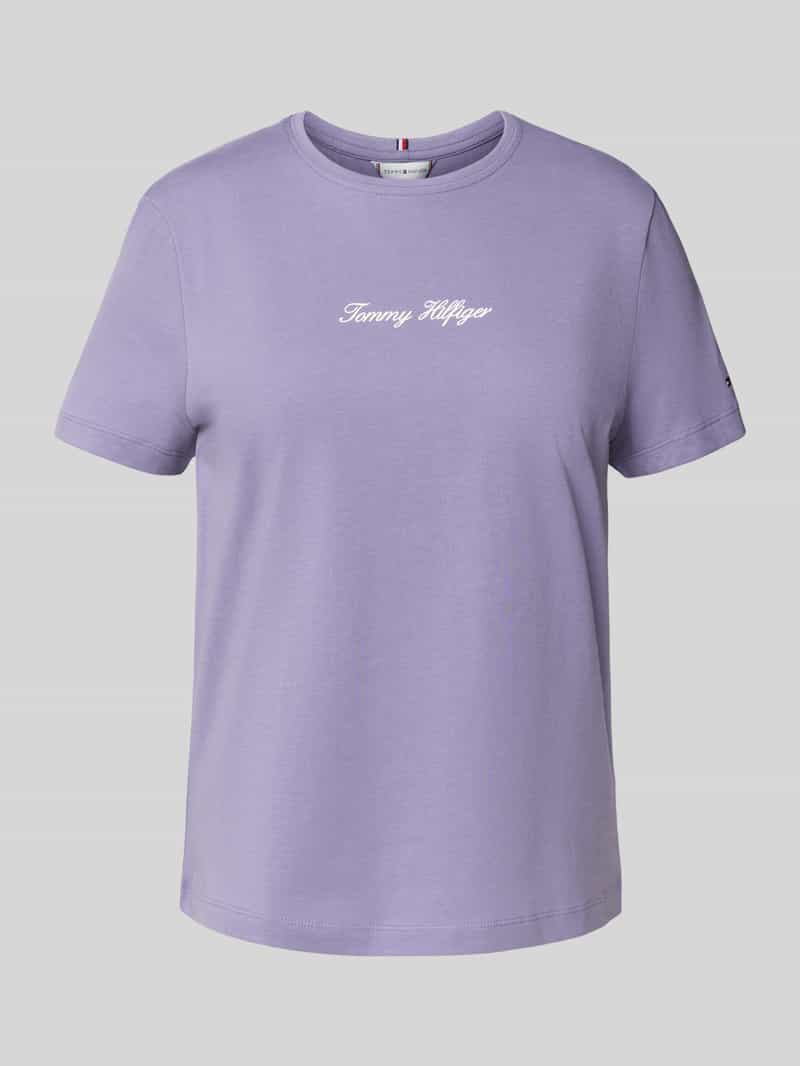 Tommy Hilfiger Regular fit T-shirt van puur katoen