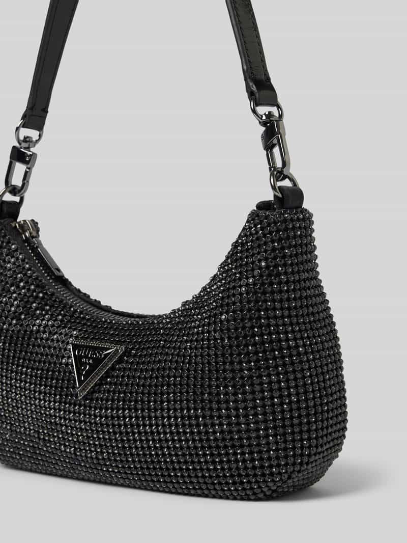 Guess Handtas met strass-steentjes model 'ZALINA MINI'