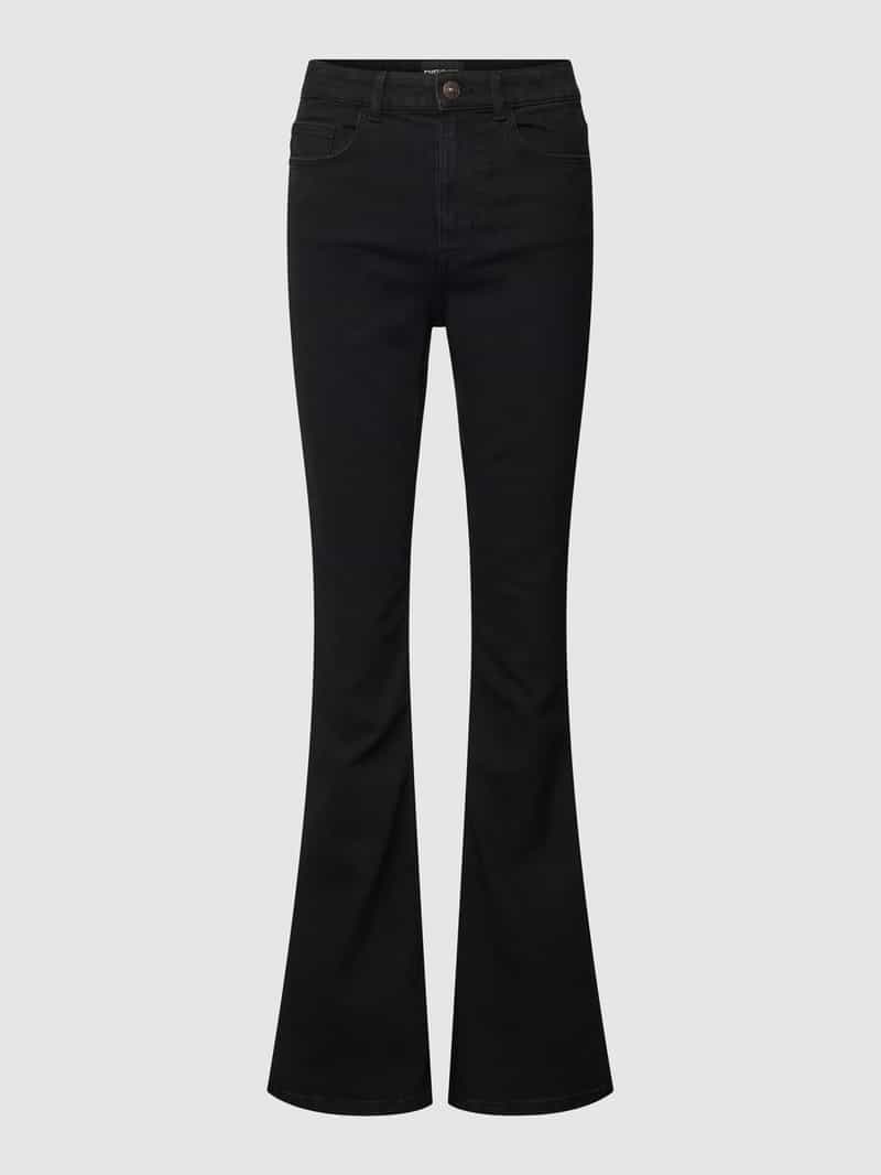Pieces Flared jeans met stretch model 'Peggy'