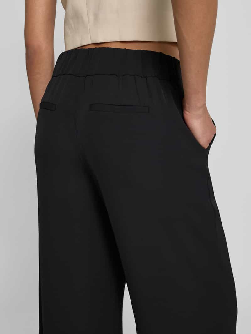 Zero Wide leg stoffen broek met steekzakken