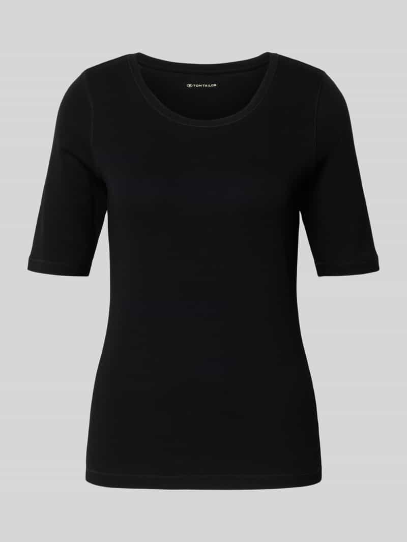 Tom Tailor Regular fit T-shirt van katoenmix